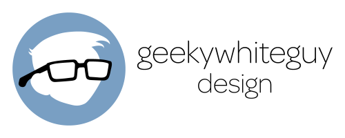 GeekyWhiteGuy Design | Logo